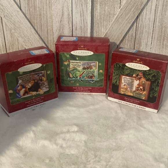 Vintage Hallmark Keepsake Bible Stories Ornaments - Picture 1 of 11